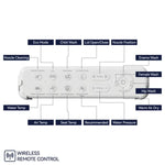 The After Six Seat, Smart Bidet Seat with Heated Seat and Dryer
