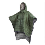 The Long Drive Poncho, Wearable Insulated Poncho