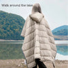 The Long Drive Poncho, Wearable Insulated Poncho