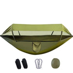 The Long Drive Hammock, Double Hammock with Mosquito Net