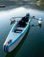 The Long Drive Kayak, Inflatable Tandem Kayak with Paddles