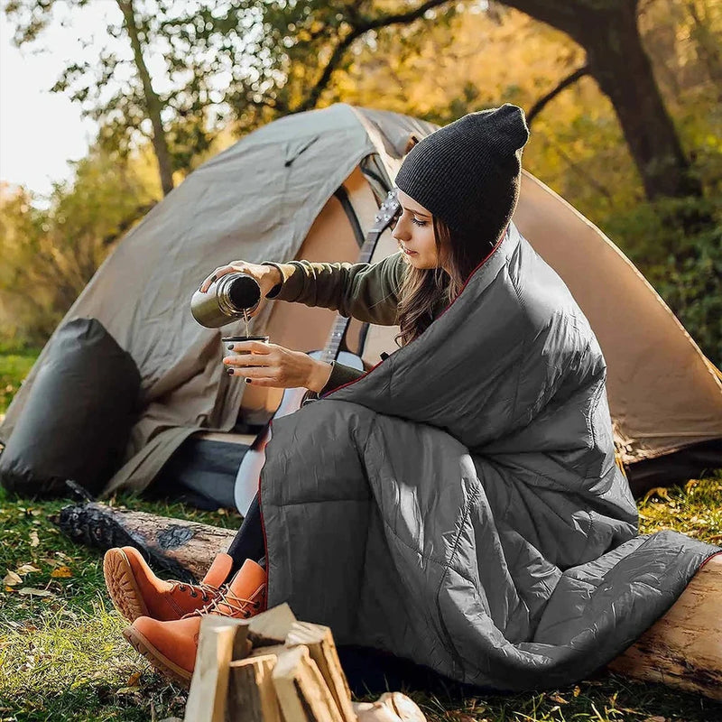 The Last Light Blanket, Packable Down Throw