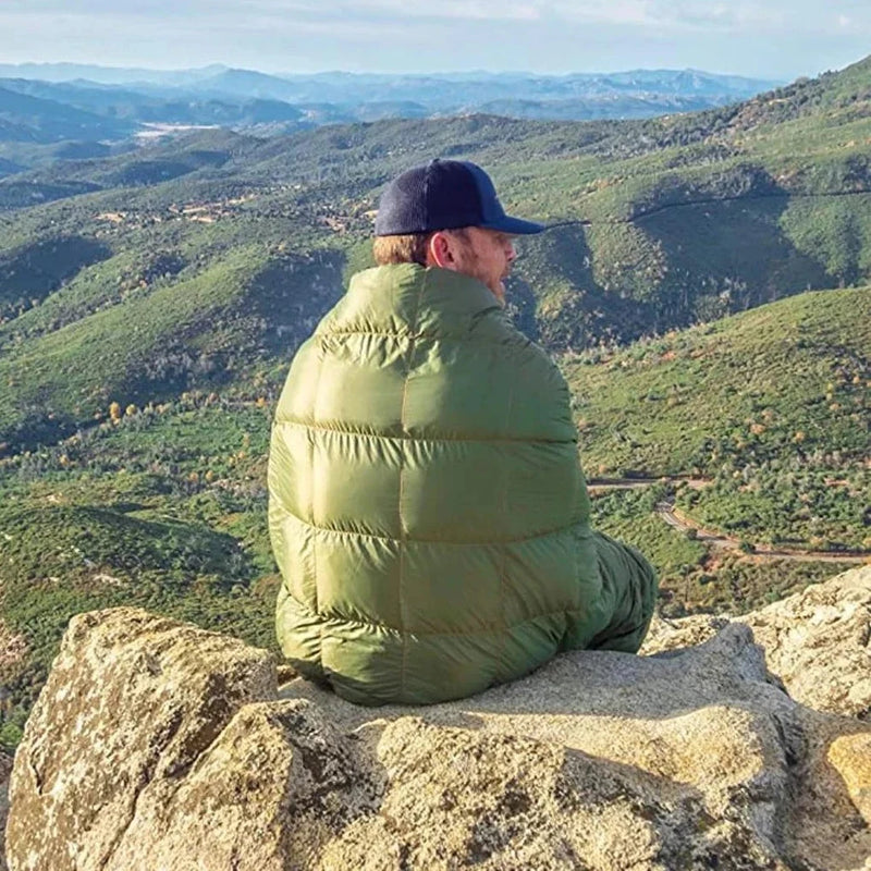 The Last Light Blanket, Packable Down Throw
