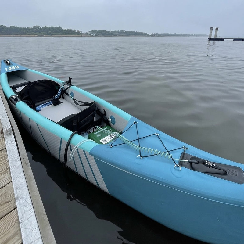 The Long Drive Kayak, Inflatable Tandem Kayak with Paddles