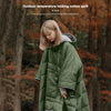 The Long Drive Poncho, Wearable Insulated Poncho